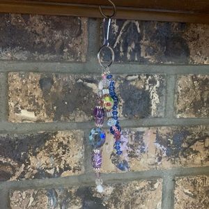 Keychain with purse clip.